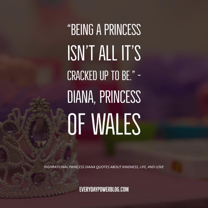 Frases inspiradoras de la princesa Diana