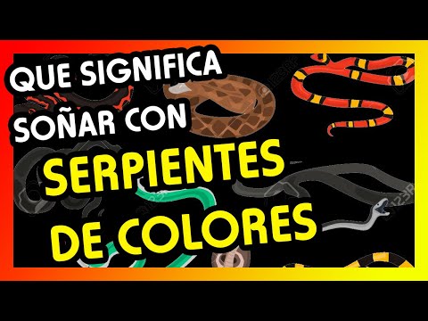 El significado simbólico de las serpientes coloridas en los sueños